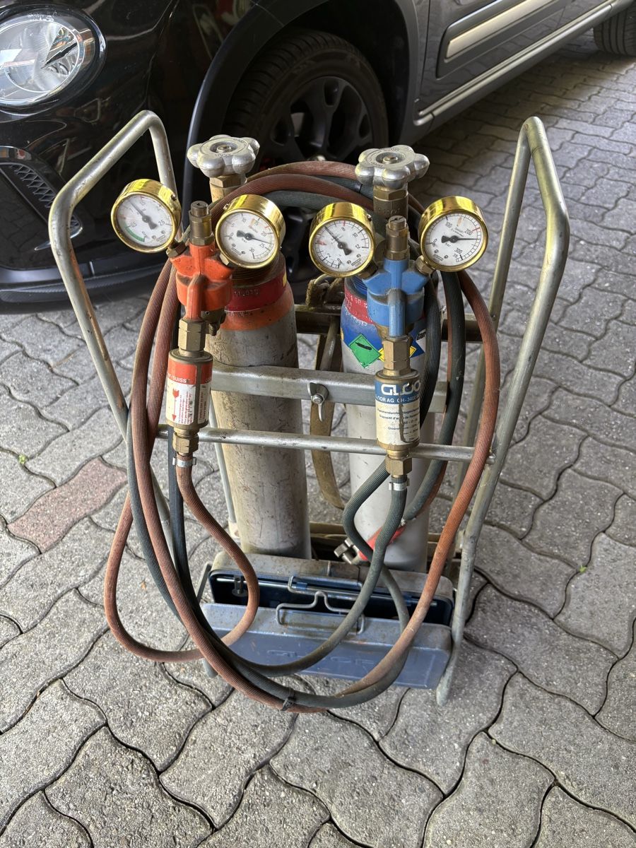Saldatori: Autogenschweissanlage Gloor – Usato da Burgdorf venduto da Herzschwach