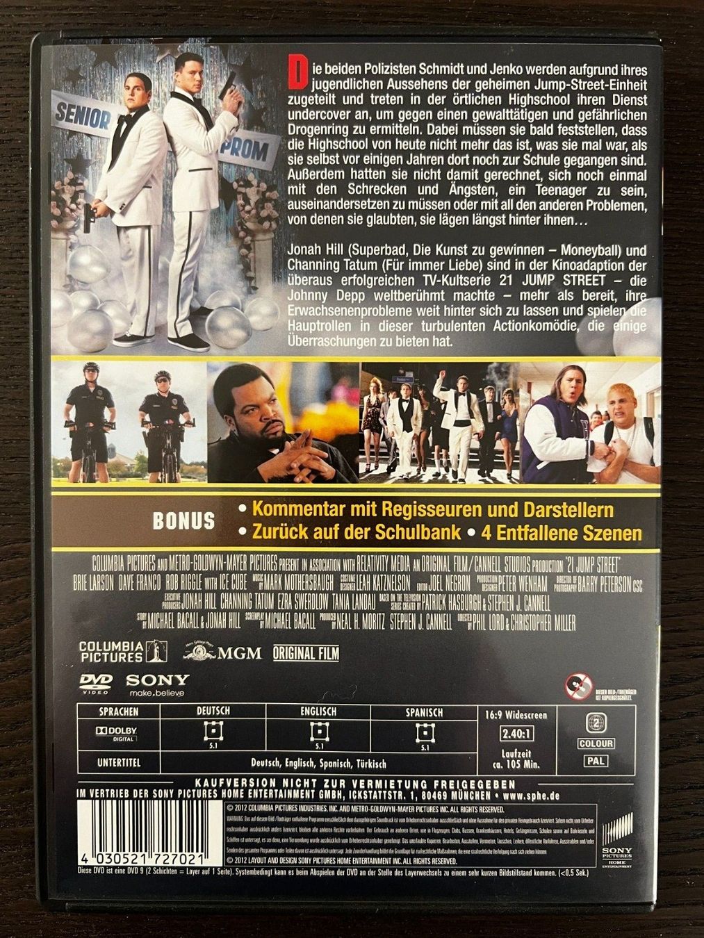 Tutti i DVDs: 21 Jump Street – Usato da Zürich venduto da FilmFreunde 1