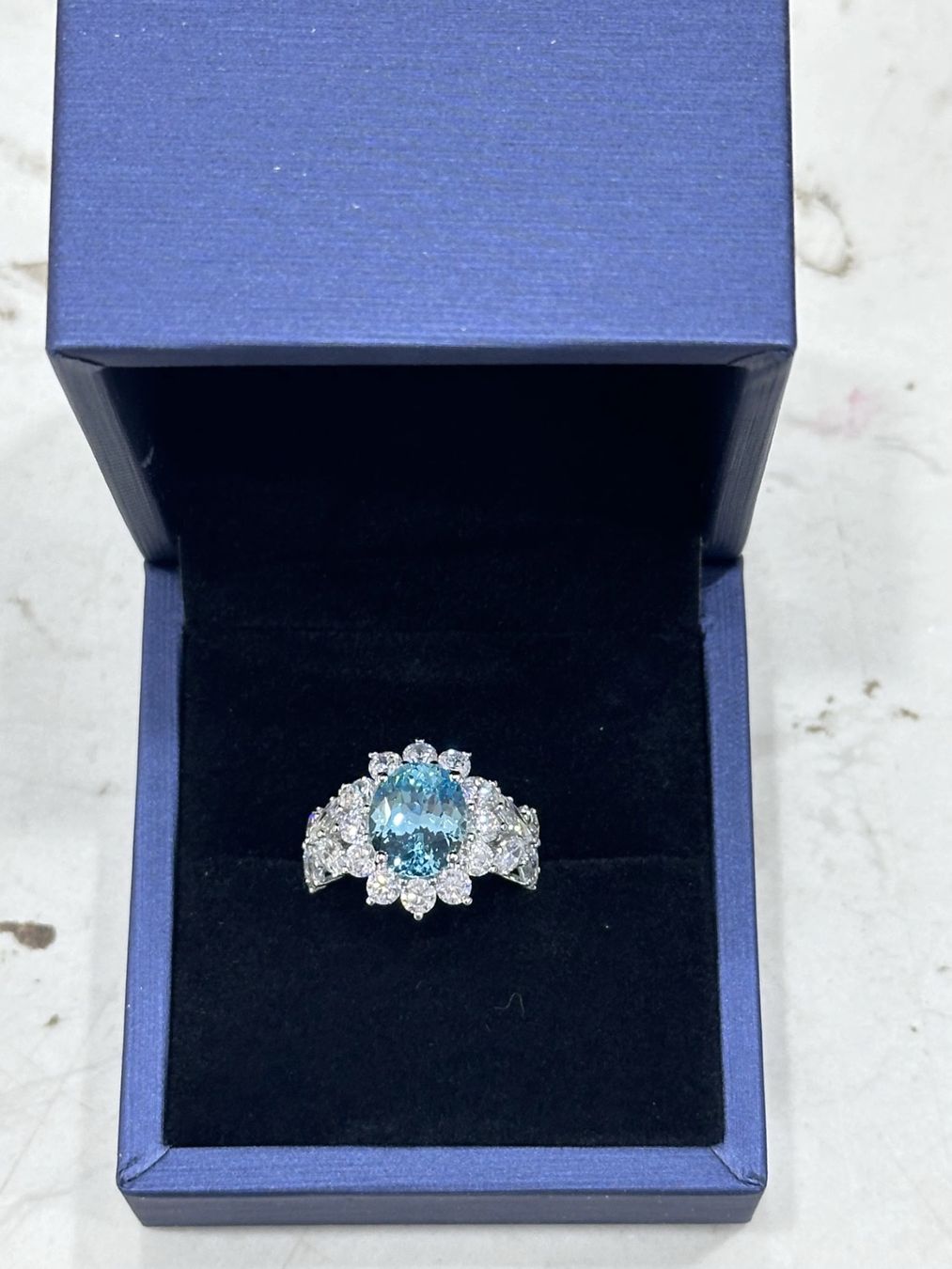 Ringe: Bague tourmaline Paraiba – Neu und originalverpackt aus St-Maurice von Sandrinette123 3