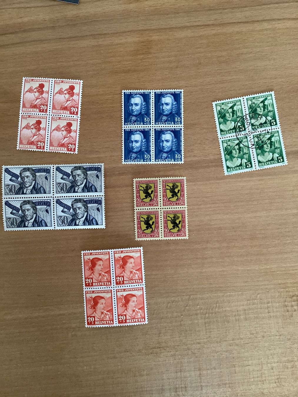 Tutti i francobolli: Briefmarken-Sammlung Schweiz, Pro Juventute – Usato da Reinach BL venduto da andreas_mueller