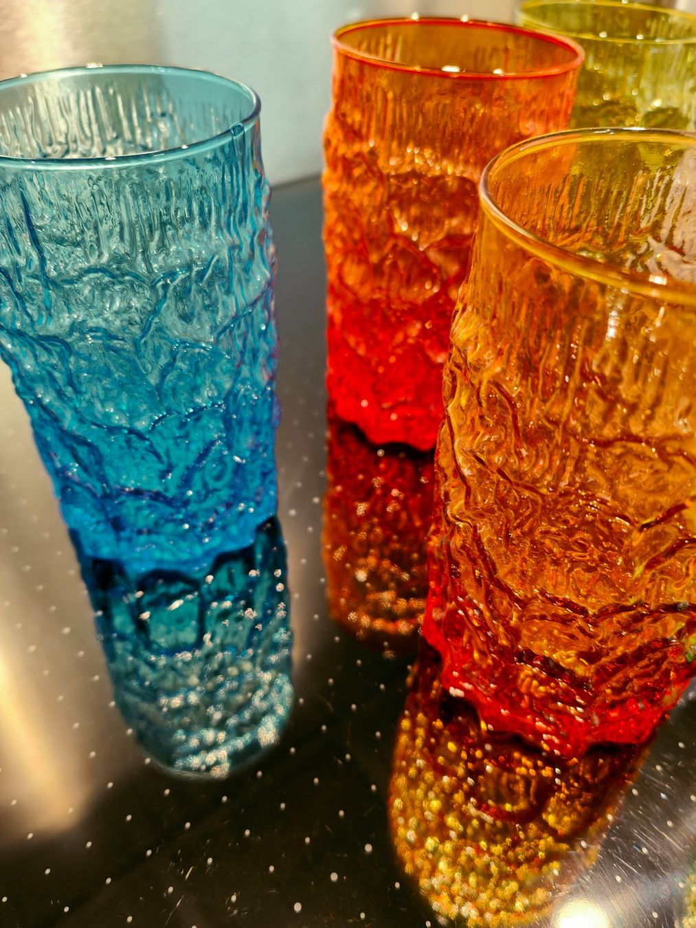 Bicchieri: 6 grands verres Geoffrey Baxter – Usato da Vernier venduto da Paco14 2