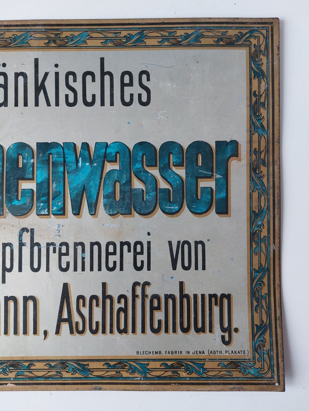 Feldschlösschen Insegne: Blechschild Zwetschenwasser plaque tôle – Usato da Schenkon venduto da Elbarto007 3
