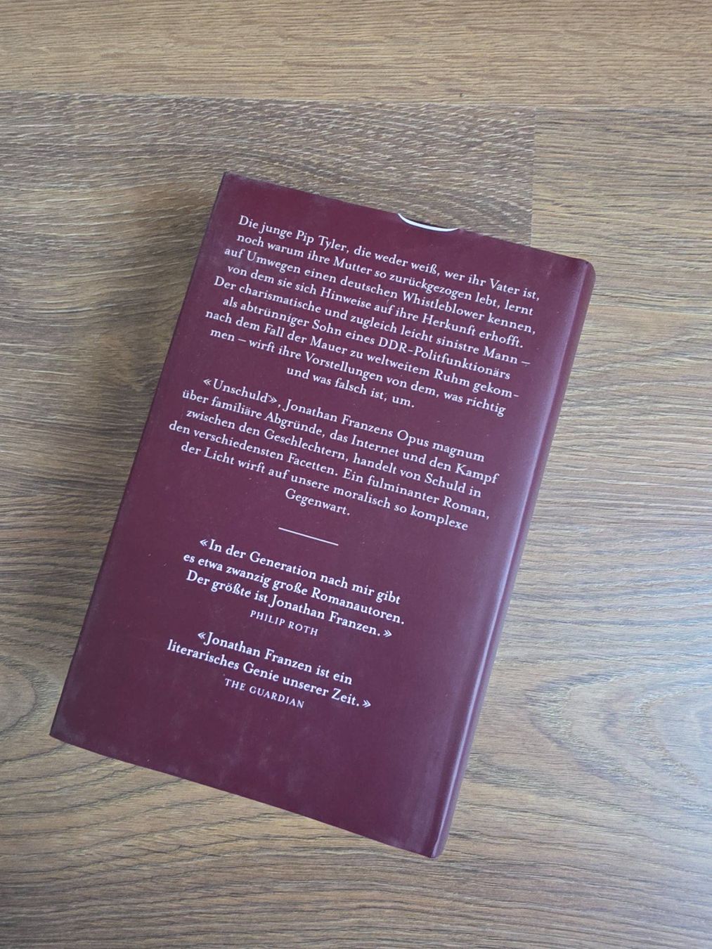 Libri: Roman "Unschuld" von Jonathan Franzen – Usato da Nebikon venduto da Japostyle_2 1