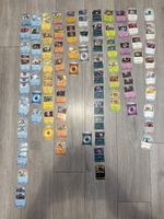 Lot de 96 cartes Pokémon divers types