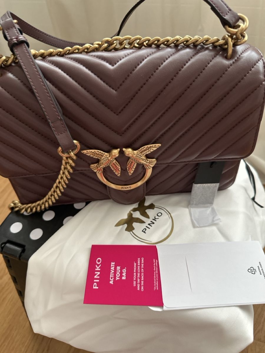 Pinko Taschen für Damen: PINKO Handtasche Leder – Neu (gemäss Beschreibung) aus Zug von life-style0202 6