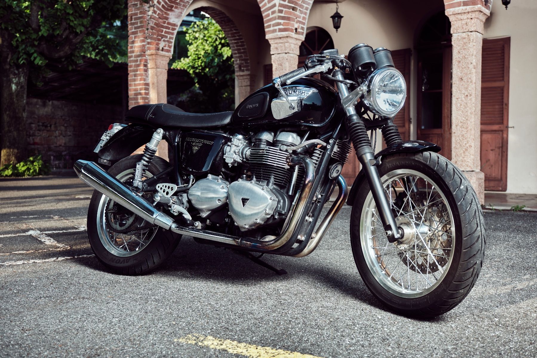 Triumph Strada: TRIUMPH THRUXTON 900 – Usato da Melano venduto da Vintage-Life 2