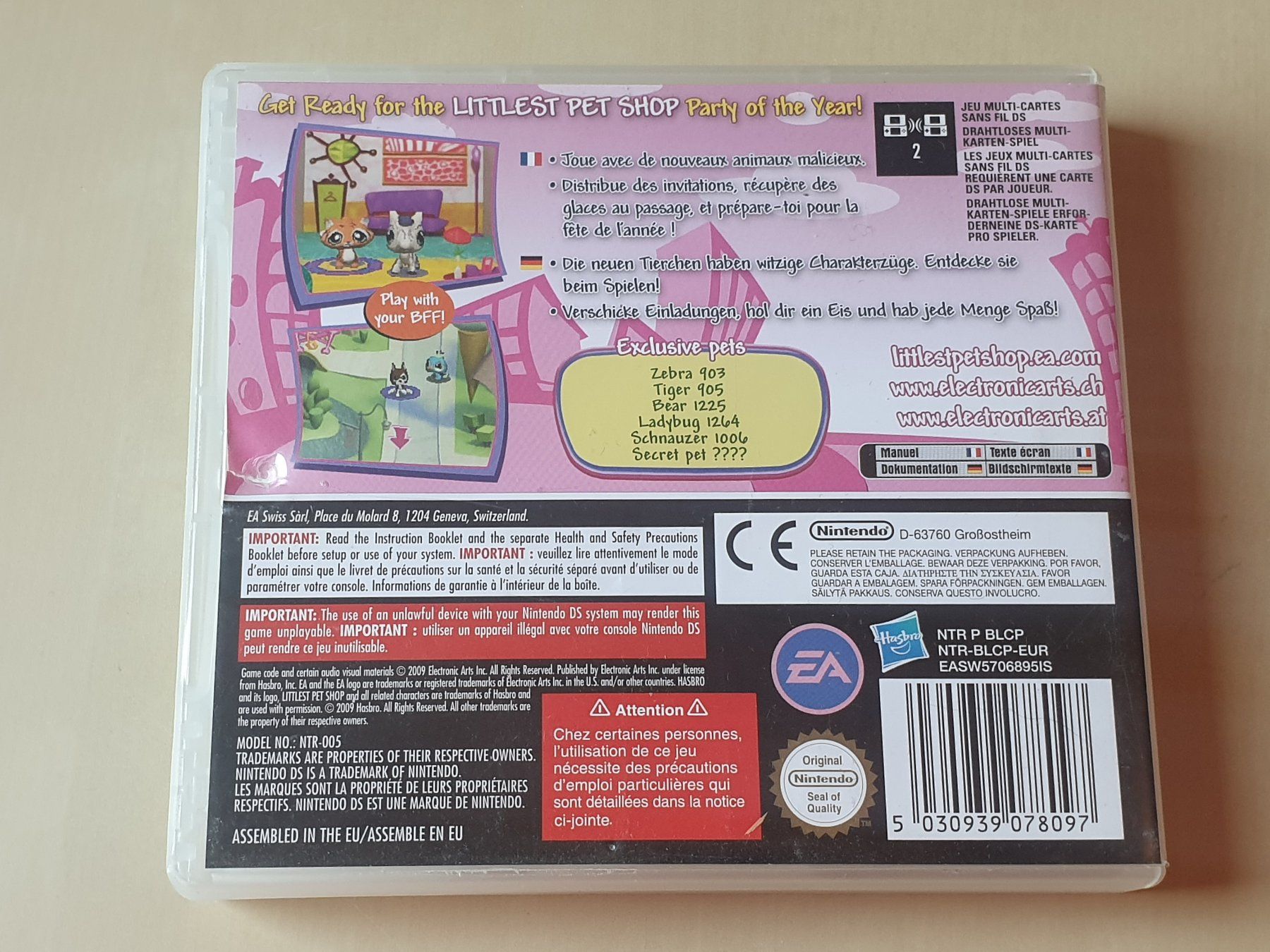 Nintendo Giochi: Littlest Pet Shop City Friends – Usato da Stansstad venduto da collectorsshop 1