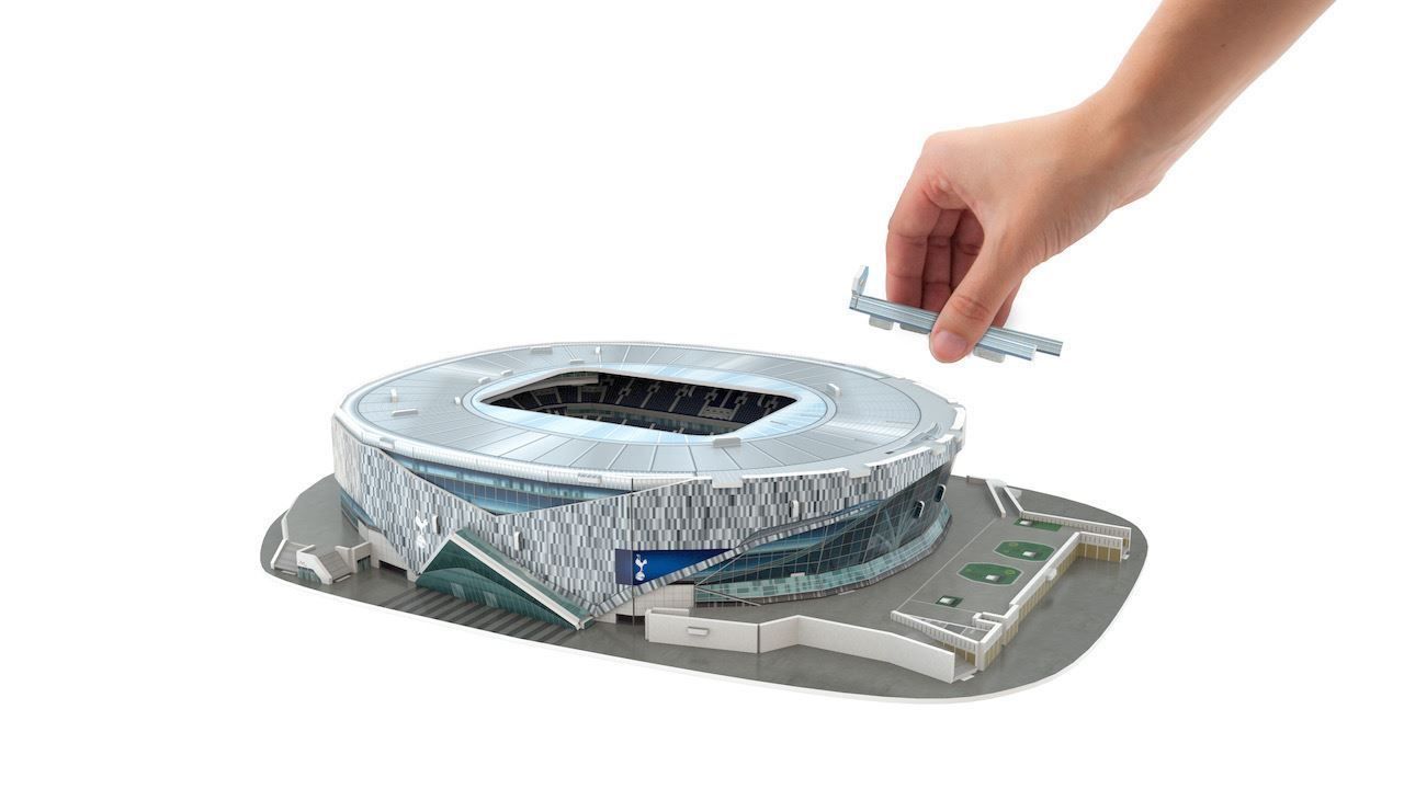 Puzzles: Tottenham Hotspur 3D Stadion Puzzle – Neu und originalverpackt aus Wil SG von Football-Legends 7