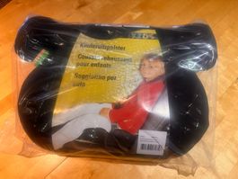 Kindersitzpolster // Kindersitzerhöhung schwarz NEU