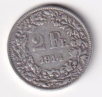 2 Franken 1914 rar