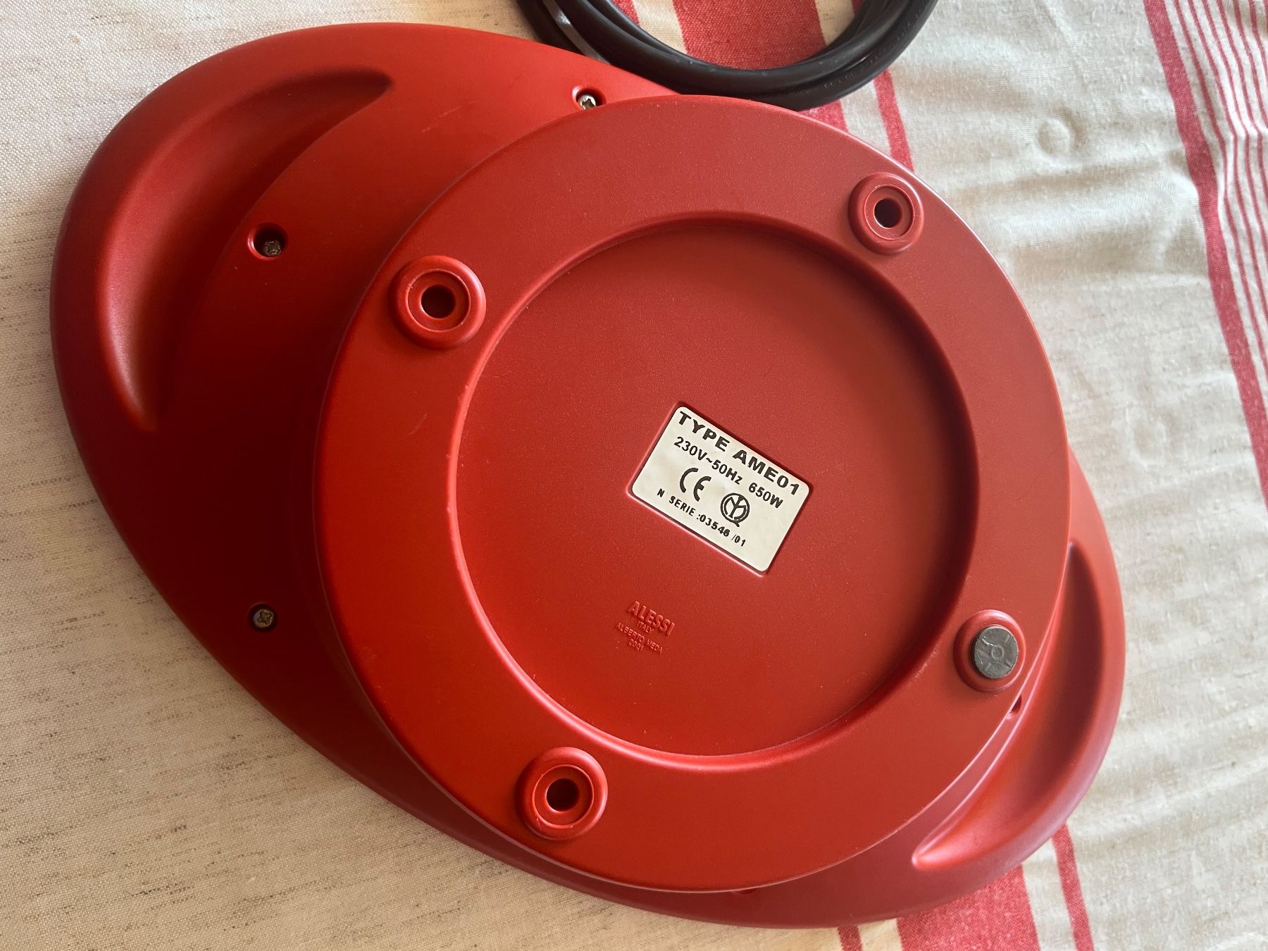 Alessi Elettrodomestici da cucina: ALESSI Tisch Rechaud – Usato da Saanen venduto da SoniaMichaela 2