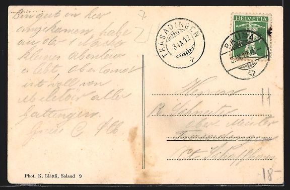 Cartoline postali: AK Bauma, Ortsansicht gegen Stoffel – Usato da Berlin venduto da bartko-reher 1