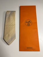 Hermès Taft Streifen Krawatte
