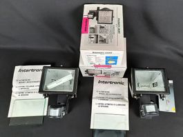 2er-Set Intertronic Halogen-Strahler 500W