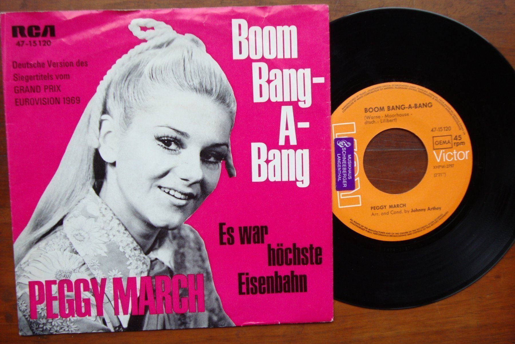 Dischi in vinile: PEGGY MARCH . BOOM BANG-A-BANG – Usato da Bern venduto da Uli_10_11
