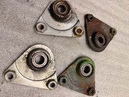 Piaggio Ciao – 4 Hinterrad-Achsplatten inkl. Lager 