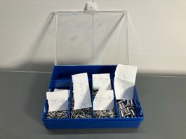 Posten Anderendhülsen inkl. Sortierbox ab 1.-