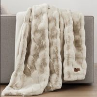FRYE Luxe Faux Fur Throw