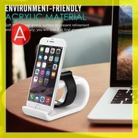 Support blanc pour iphone Apple watch