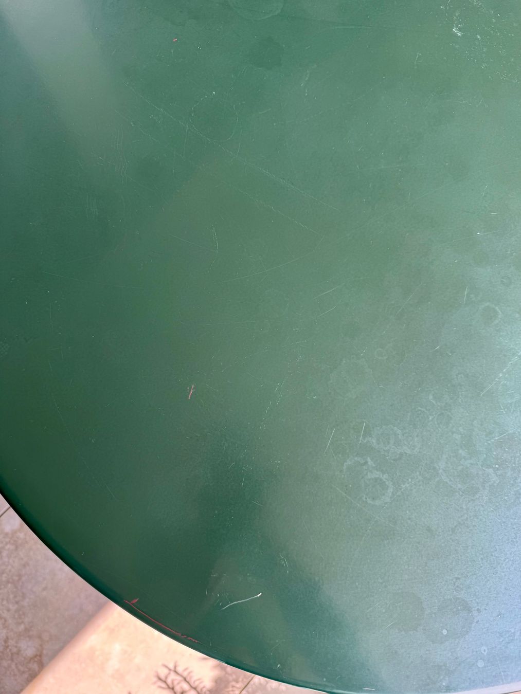 Tavoli: Manufakt  "Klassik Paris"  Gartentisch 80cm, dunkelgrün – Usato da Oberrieden venduto da Amaretti1993 3