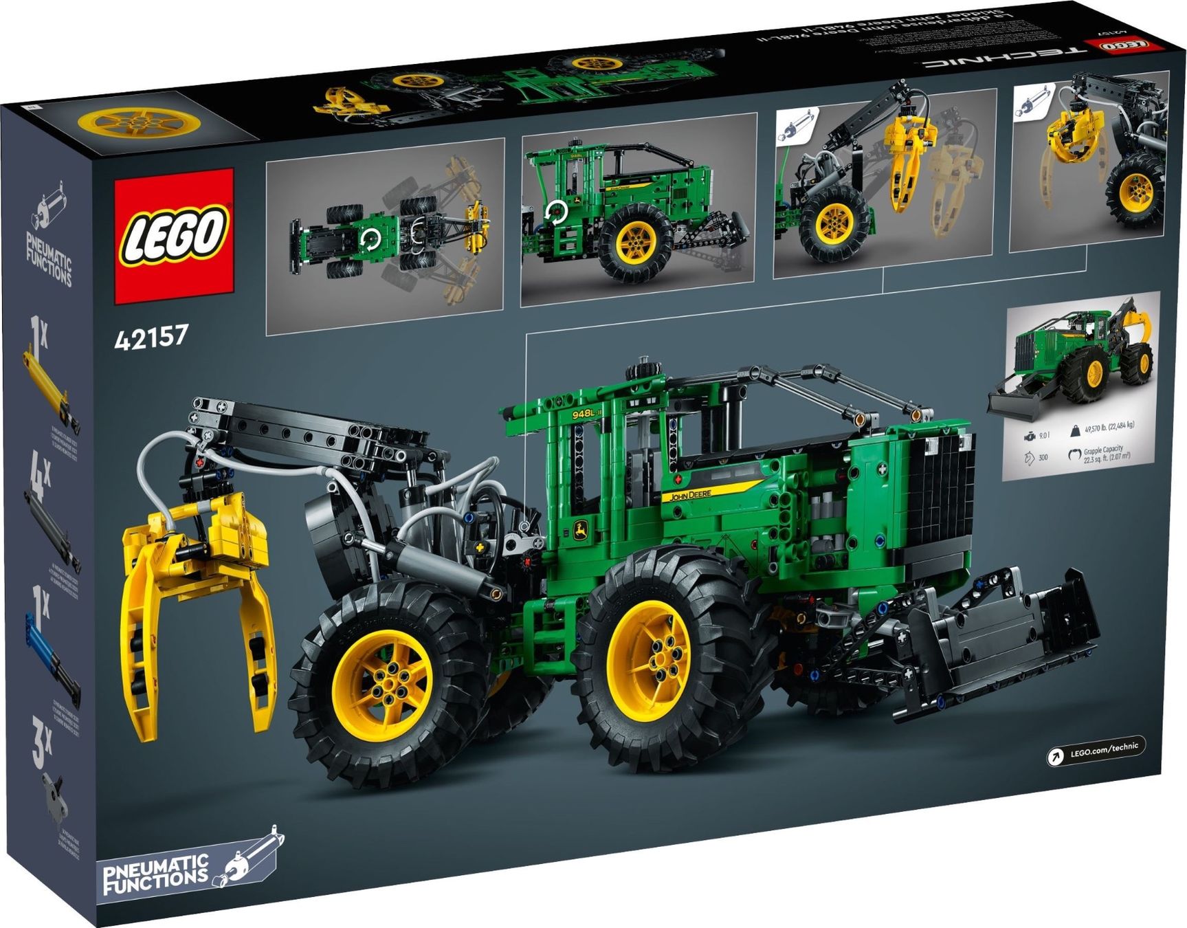 Lego Baukästen: LEGO TECHNIC 42157 John Deere 948L-II Skidder – Neu und originalverpackt aus La Chaux-de-Fonds von Aminos 1