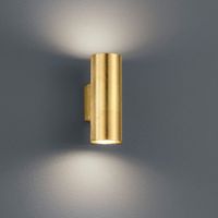 Wandleuchte, Goldfarbig, 16 cm x 6 cm