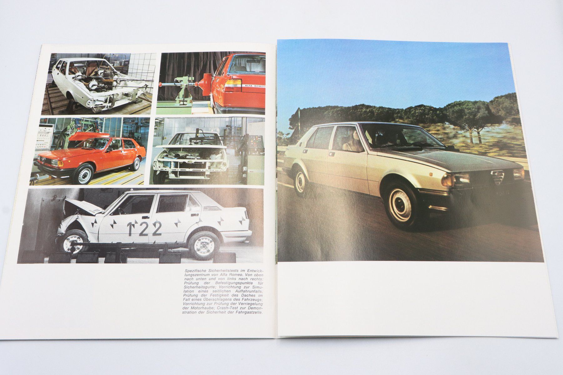 Alfa Romeo Documents: Alfa Romeo Giulietta 1981 Prospekt – D'occasion à Bühl b.Aarberg par Collectorpassions 6