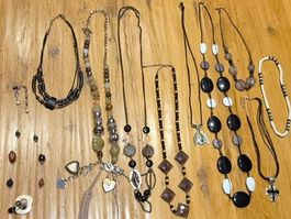 MODESCHMUCK Halsketten im 10er SET