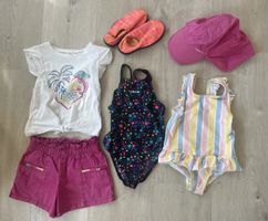 Kinder Sommer Set 4 5 Jahre Badeanzug UV Schuhe