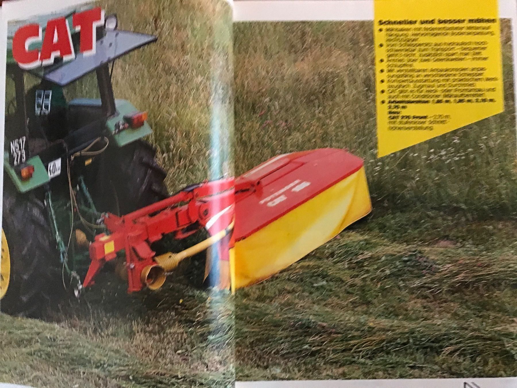 Traktoren: Pöttinger Prospekt Traktor Zubehör – Gebraucht aus Balterswil von Jeko1967 3