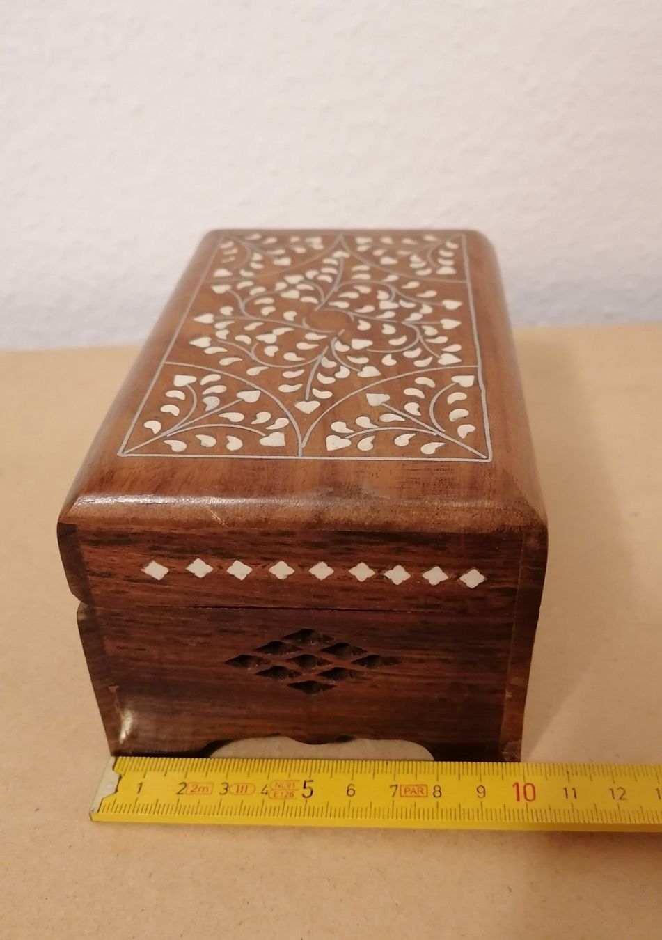 Portagioie: handgefertigte Schatulle / Dose / Box / Schmuckdose aus Holz – Nuovo (secondo la descrizione) da Winterthur venduto da c.rostef 3