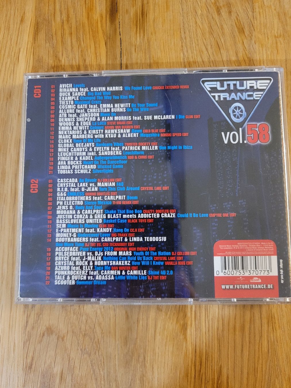 CDs: Future Trance Vol. 58 - CD Compilation Dance Music! – Gebraucht aus Cheseaux-Lausanne von tof_5wdg 1