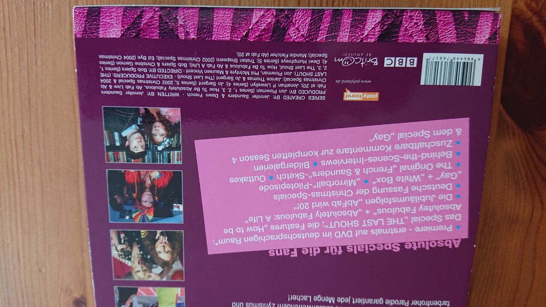 Tutti i DVDs: ABSOLUTELY FABULOUS Staffel 1 bis 5 auf DVD – Usato da Wilderswil venduto da Exebub 3