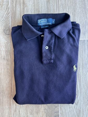 Polo Ralph Lauren Slim Fit bleu taille S
