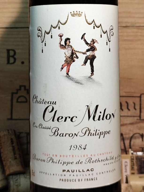 Vino: 1984 Pauillac, Château Clerc Milon – Nuovo (secondo la descrizione) da Büsserach venduto da Vintage-vins