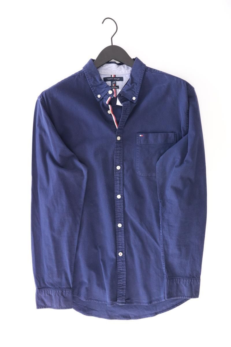 Camicie: Tommy Hilfiger Langarmhemd Gr. XL blau – Usato da Neustadt an der Waldnaab venduto da SecondLifeFashion