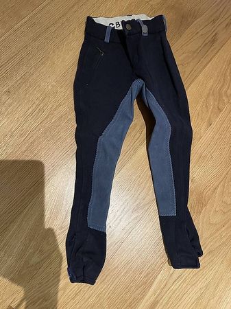 Kinder Reithose Leder Vollbesatz Gr. 98