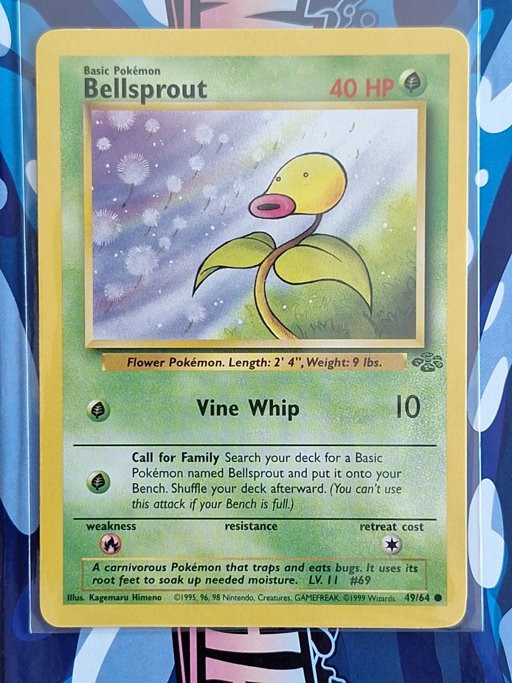 Pokémon Carte collezionabili: Bellsprout - Knofensa - Base Set - Basis Set - Unlimited – Usato da Altstätten SG venduto da GGsGameshop