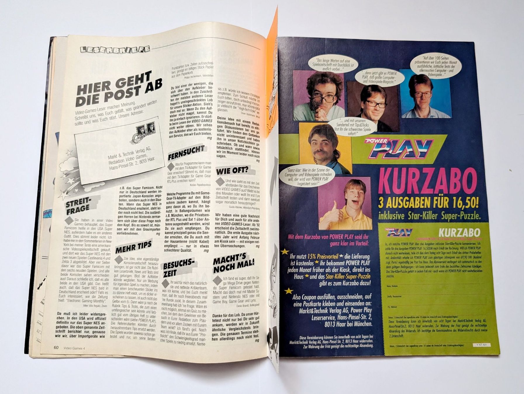 Riviste & Magazine: Video Games 1991/4 – Usato da Bern venduto da Mrkenny 5