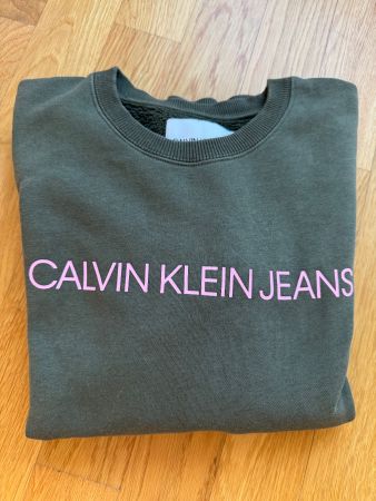 Sweatshirt Calvin Klein Jeans Gr. XS - Khaki