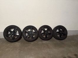 4 jantes Audi 18 avec pneus  occasion 