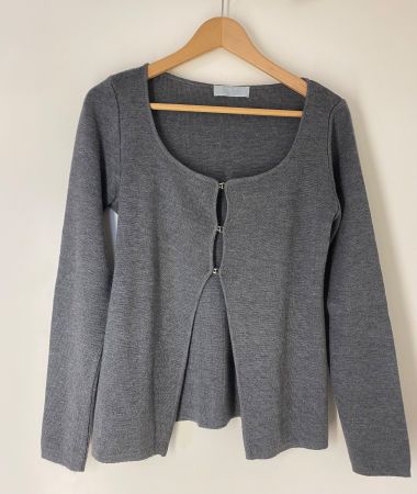 Volti d'Italia Strickjacke Damen Gr. M - Wolle & Polyacryl
