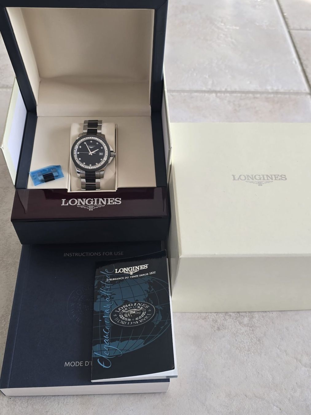 Longines Orologi: Longines Conquest mit Diamanten – Usato da Untersiggenthal venduto da Tansanit4 7