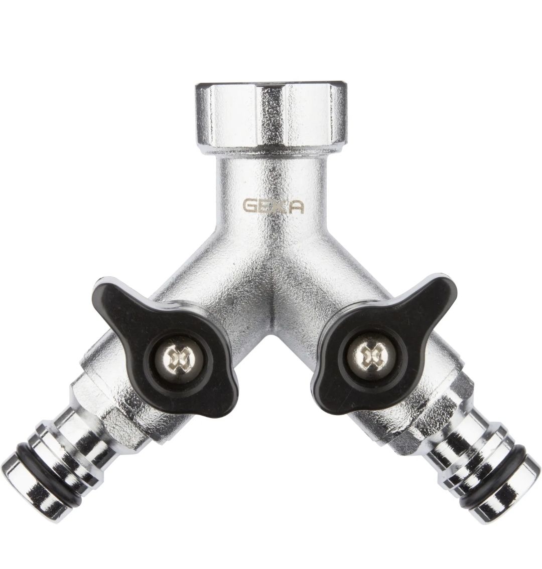 Rubinetteria: GEKA Zweiwegeventil Messing verchromt   G 3/4" – Nuovo e nell'imballaggio originale da Chur venduto da Sihar 2