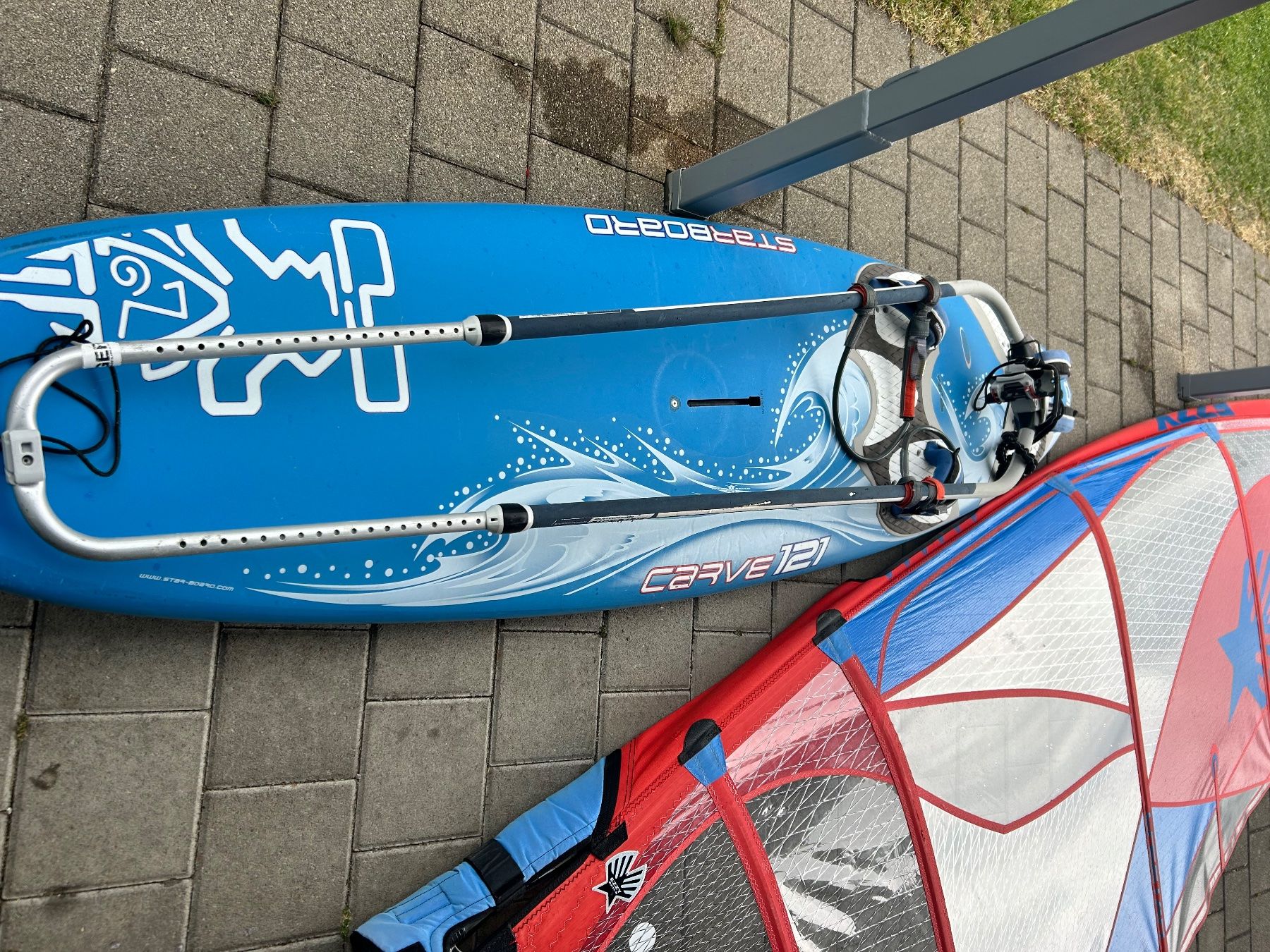 Surfen: Komplettes Windsurfrigg 5.5m2 – Gebraucht aus Altdorf UR von Rabas05 3