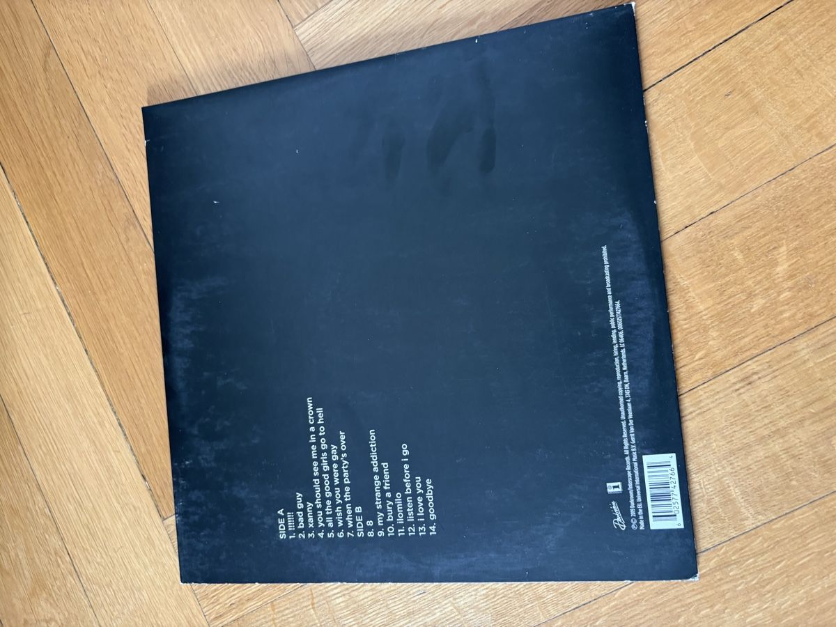 Dischi in vinile: Billie Eilish Vinyl – Usato da Basel venduto da batuhancocel 2