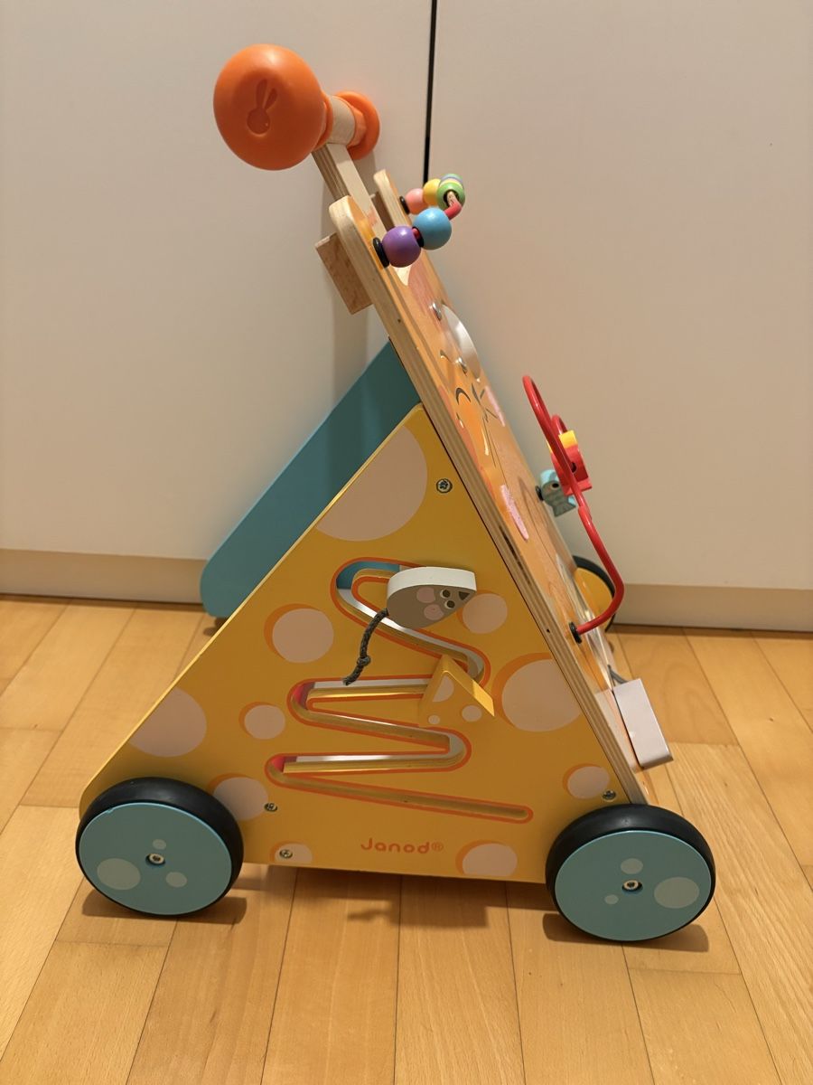 Ausili per la deambulazione: Janod Wooden Activity Baby Walker Cat – Usato da DIETIKON venduto da jmerino17 1