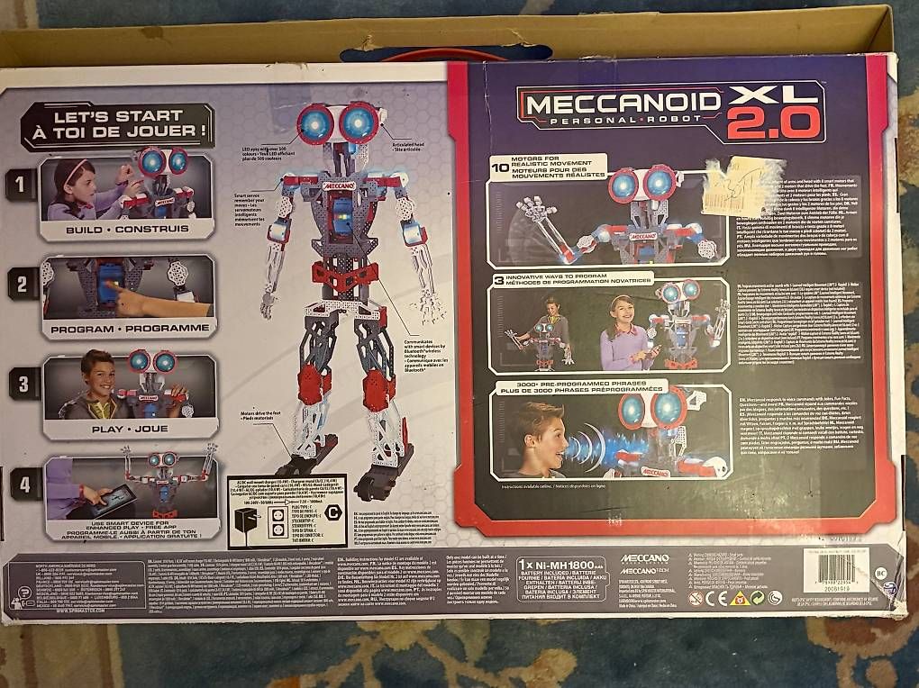 Meccano Kit di costruzioni: Meccanoid XL2.0 – Usato da pully venduto da edualc01 3