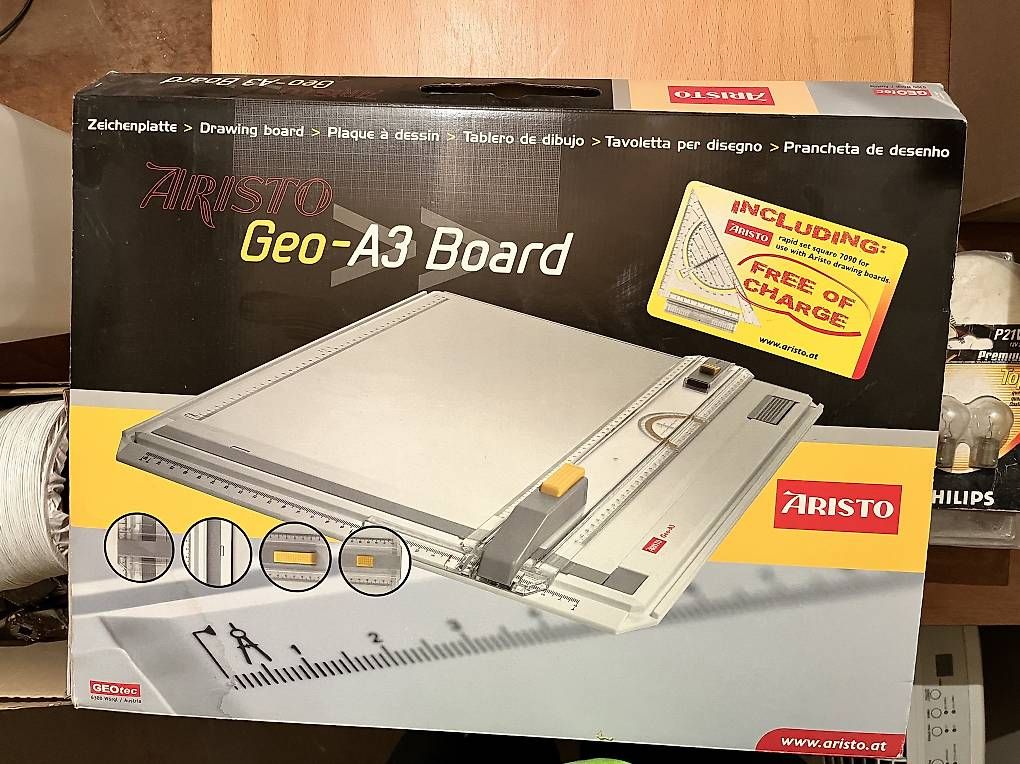 Sonstiges Schreiben & Zeichnen: Aristo Geo-A3 Board – Neu und originalverpackt aus Schaffhausen von Cmoonlight