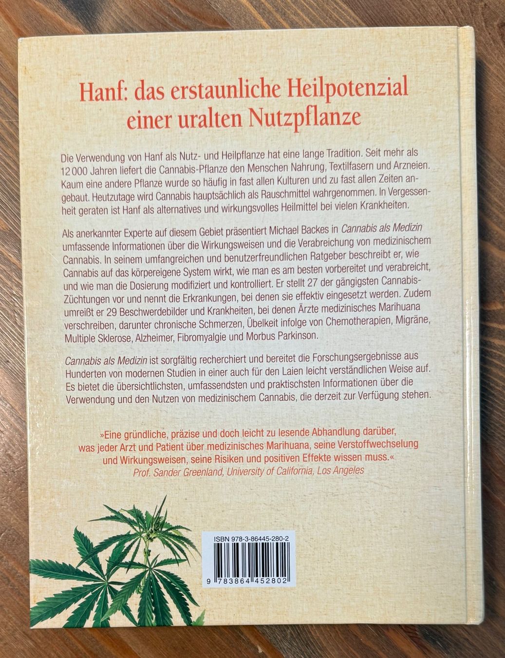Libri: Cannabis als Medizin - Michael Backes – Nuovo (secondo la descrizione) da Altdorf UR venduto da Mini037 1